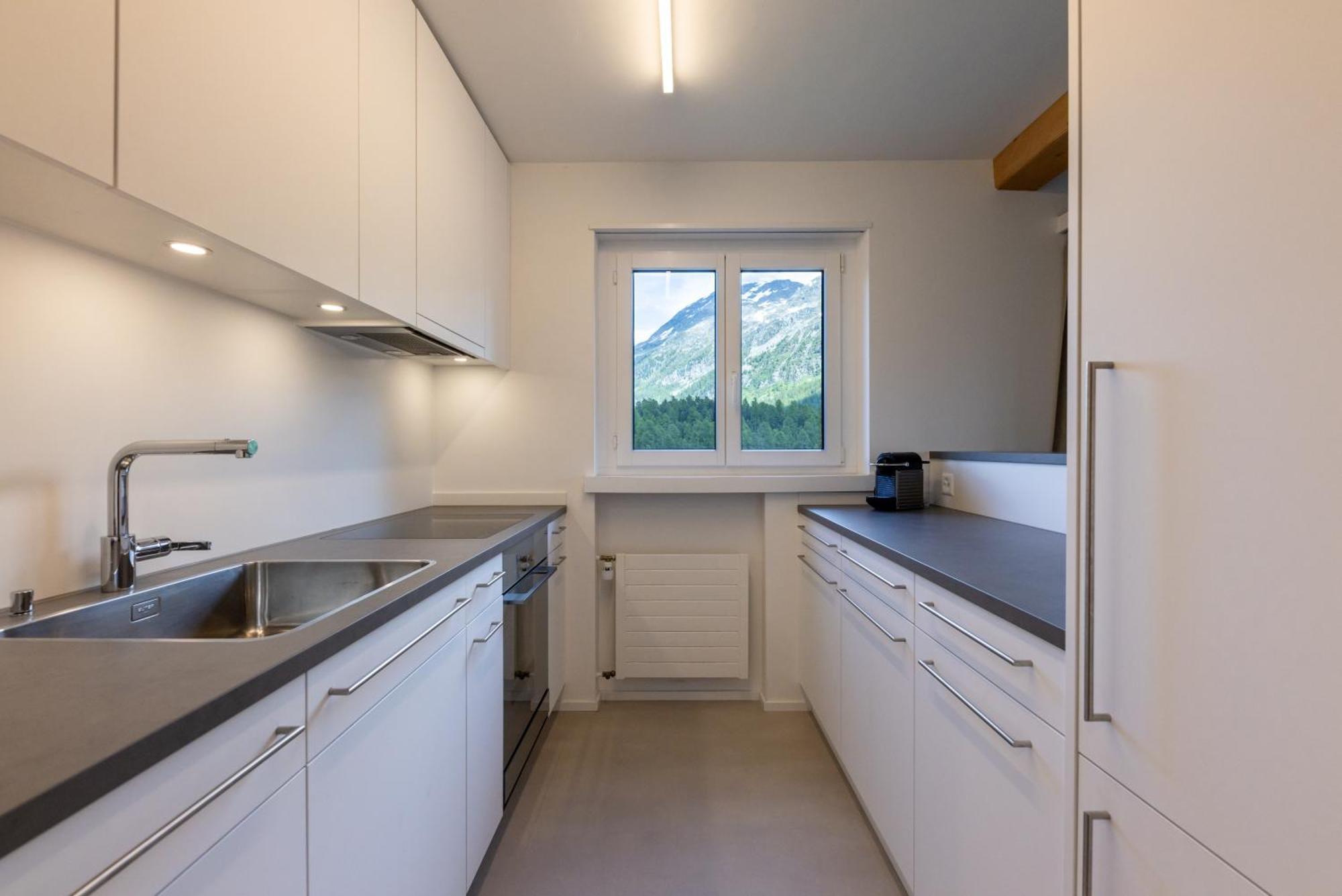 Cosy Apartment Facing Piz Rosatsch St. Moritz Bagian luar foto