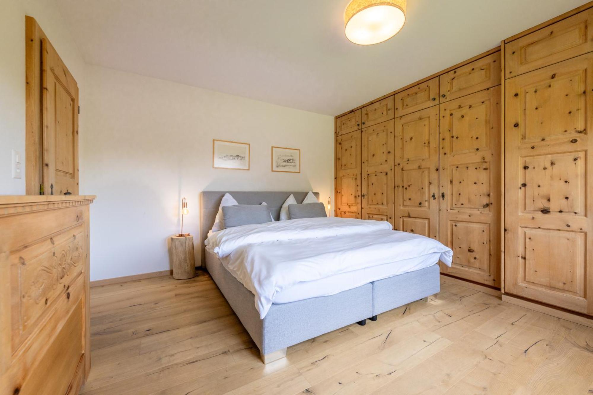 Cosy Apartment Facing Piz Rosatsch St. Moritz Bagian luar foto