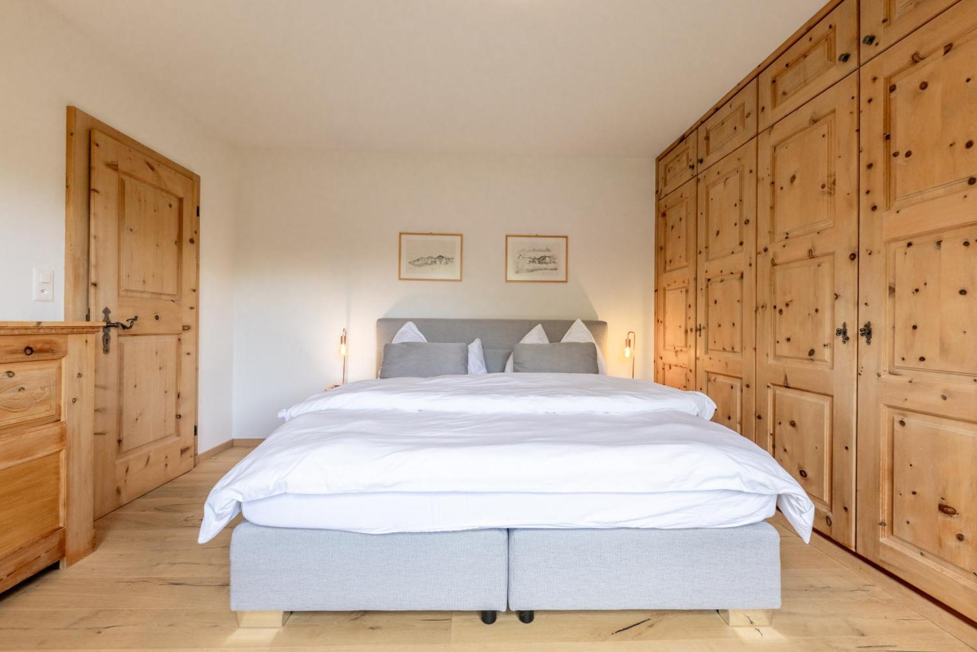 Cosy Apartment Facing Piz Rosatsch St. Moritz Bagian luar foto